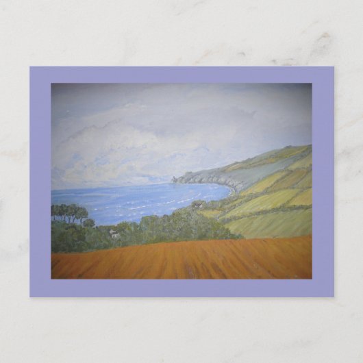 セントイヴスコーンウォール ポストカード (正面)