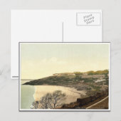 セントイヴ、ポートミンスタービーチ、コーンウォール、イングランドcl ポストカード (正面/裏面)