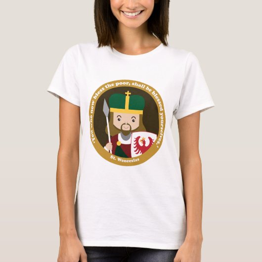 セントウェンズラス Tシャツ (正面)