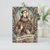 セントウォルターオブポントワーズサンイタリアン祈りの言葉カード (スタンド正面)