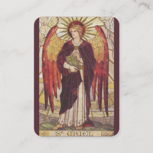 セントウリエルザアーチャンエル祈りの言葉カード 名刺 (正面)
