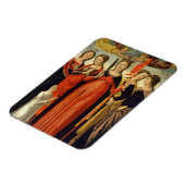 セントウルスラと4聖人(パネルのテンペラ) マグネット (左側)