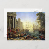 セントウルスラの上陸と海港 ポストカード (正面/裏面)