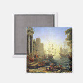 セントウルスラの上陸と海港 マグネット (正面/裏面)