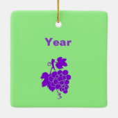 セントウルホの日シルエットオーナメント セラミックオーナメント (裏面)