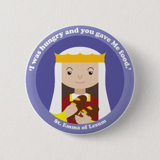 セントエマ・オブ・レズム 缶バッジ (正面)