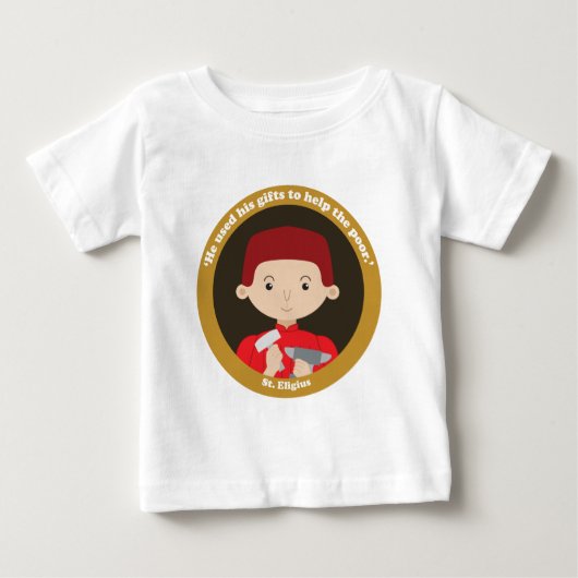 セントエリギウス ベビーTシャツ (正面)