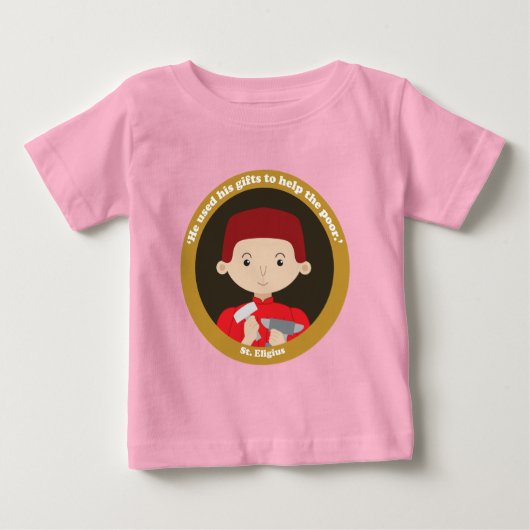 セントエリギウス ベビーTシャツ (正面)