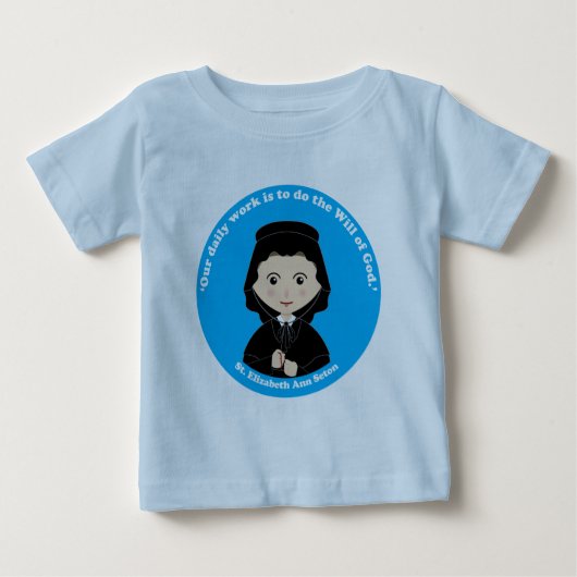 セントエリザベスアン・セトン ベビーTシャツ (正面)