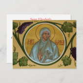 セントエリザベス祈りの言葉カード ポストカード (正面/裏面)