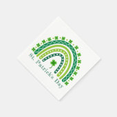 セントエレガント・パトリックの日パーティー スタンダードカクテルナプキン (角)