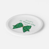 セントエレガント・パトリックの日パーティー ペーパープレート (アングル)