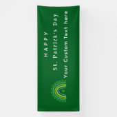 セントエレガント・パトリックの日パーティー 横断幕 (縦)