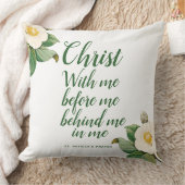 セントエレガント・パトリック祈りの言葉 クッション (ブランケット)