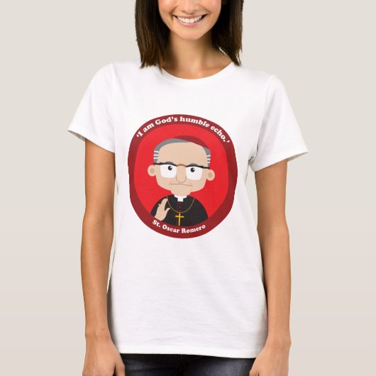 セントオスカーロメロ Tシャツ (正面)