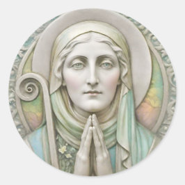 セントオディレステッカー ラウンドシール