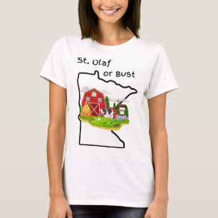 セントオラフまたはバストTシャツ Tシャツ