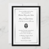 セントオルガクロス – オーソドックス結婚式招待状 招待状 (正面)