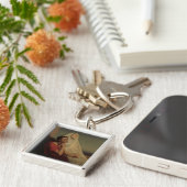 セントオーガスティンおよび彼の母St.モニカ1855年 キーホルダー (側面)