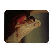 セントオーガスティンとその母セントモニカ, 1855 マグネット (横)