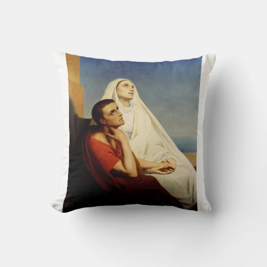 セントオーガスティンとセントモニカ クッション (正面)