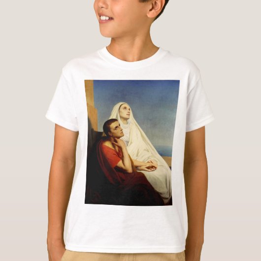 セントオーガスティンとセントモニカ Tシャツ (正面)