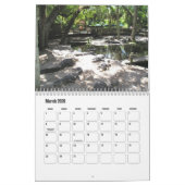 セントオーガスティンのウォールカレンダーのアリゲーターファーム カレンダー (3月 2026)