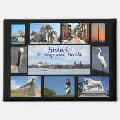 セントオーガスティンの歴史的な印象 マグネット (正面)