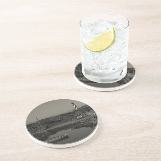 セントオーガスティンの灯台早朝 コースター (側面)