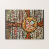 セントオーガスティンの神霊の祈りの言葉のパズル ジグソーパズル (横)