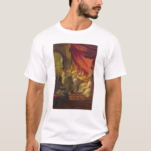 セントオーガスティンは司教として任命しました Tシャツ (正面)