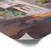 セントオーガスティンアビレス通りフロリダ ポスター (角)