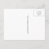 セントオーガスティンビーチ砂。フロリダの小さな貝殻 ポストカード (裏面)