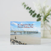 セントオーガスティンビーチ魚釣り桟橋 シーズンポストカード (スタンド正面)