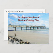 セントオーガスティンビーチ魚釣り桟橋 シーズンポストカード (正面/裏面)