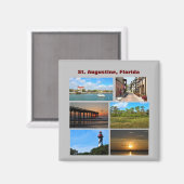セントオーガスティンビーチ(フロリダ) マグネット (正面/裏面)