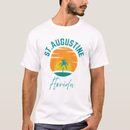 セントオーガスティンビーチ フロリダ Tシャツ メンズ