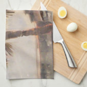 セントオーガスティンフォート – カスティーリョデサンマルコス キッチンタオル (四つ折り)