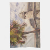 セントオーガスティンフォート – カスティーリョデサンマルコス キッチンタオル (縦)