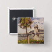 セントオーガスティンフォート – カスティーリョデサンマルコス 缶バッジ (正面&裏面)