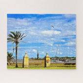 セントオーガスティンフロリダカスティーリョデサンマルコス徴候 ジグソーパズル (横)