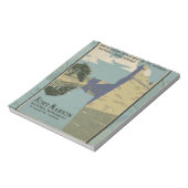 セントオーガスティンフロリダスペインのフォートマリオンのポスター ノートパッド (回転)