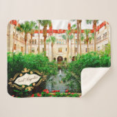 セントオーガスティンフロリダライトナー博物館&ガーデン シェルパブランケット (正面(横))