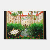 セントオーガスティンフロリダライトナー博物館&ガーデン ドアマット (正面)