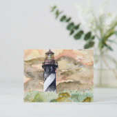 セントオーガスティンフロリダライトハ絵画ウス ポストカード (スタンド正面)