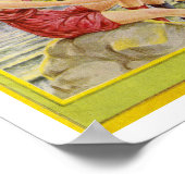 セントオーガスティンフロリダヴィンテージ1920年代イラストレーション ポスター (角)