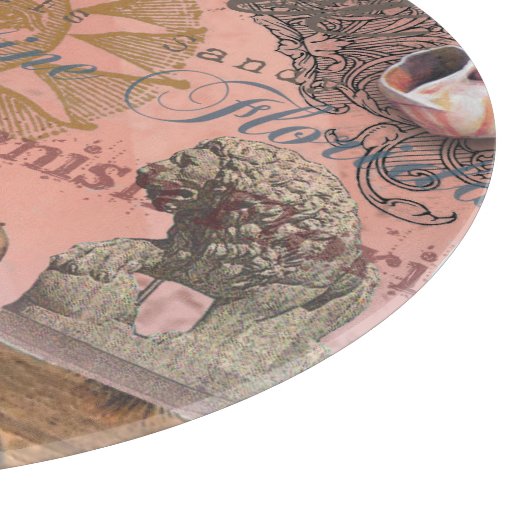 セントオーガスティンフロリダ旅行アンティークアート カッティングボード (角)