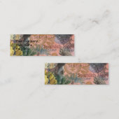 セントオーガスティンフロリダ旅行アンティークアート スキニー名刺 (正面/裏面)