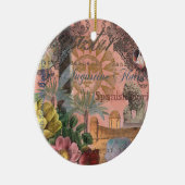 セントオーガスティンフロリダ旅行アンティークアート セラミックオーナメント (右)