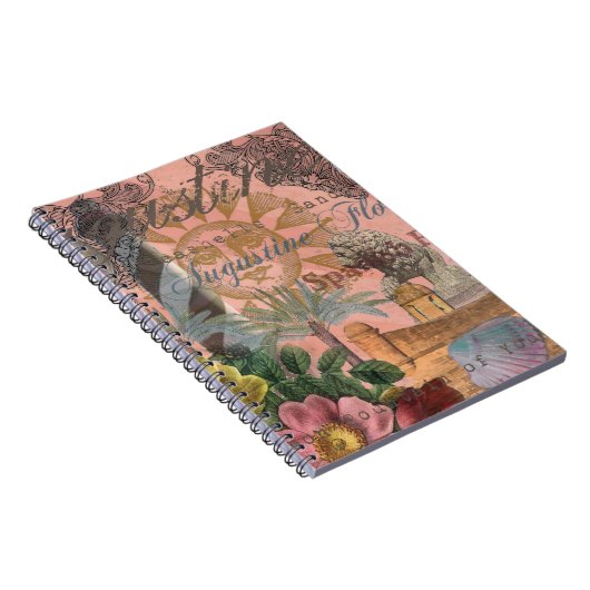 セントオーガスティンフロリダ旅行アンティークアート ノートブック (右側)